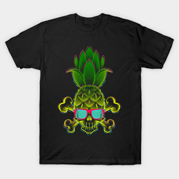 Fineapple Skull T-Shirt-TOZ